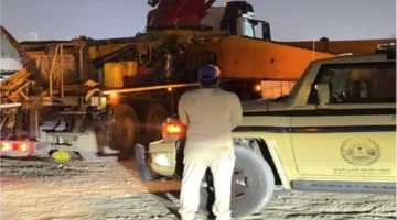 تلويث البيئة بمواد خرسانية يوقع بوافد نيبالي في قبضة الأمن بالشرقية
